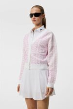Hanna Knitted Cardigan White Women J.Lindeberg Clothing 66XF1812