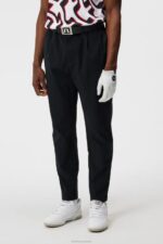 Harris Pant Black Men J.Lindeberg Clothing 66XF392