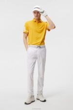 Heath Polo Citrus Men J.Lindeberg Clothing 66XF294 - Image 2