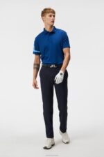 Heath Polo Estate Blue Men J.Lindeberg Clothing 66XF122 - Image 3