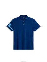 Heath Polo Estate Blue Men J.Lindeberg Clothing 66XF122 - Image 6