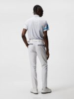 Heath Polo Light Grey Melange Men J.Lindeberg Clothing 66XF289
