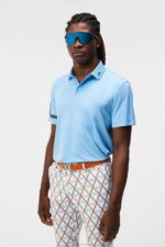 Heath Polo Little Boy Blue Men J.Lindeberg Clothing 66XF124