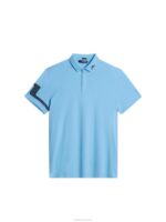 Heath Polo Little Boy Blue Men J.Lindeberg Clothing 66XF124 - Image 6