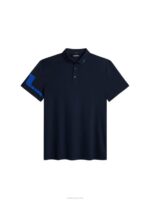 Heath Polo Navy Men J.Lindeberg Clothing 66XF126 - Image 6