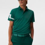 Heath Polo Rain Forest Men J.Lindeberg Clothing 66XF131