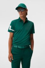 Heath Polo Rain Forest Men J.Lindeberg Clothing 66XF131