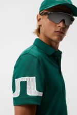 Heath Polo Rain Forest Men J.Lindeberg Clothing 66XF131 - Image 4
