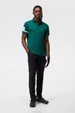 Heath Polo Rain Forest Men J.Lindeberg Clothing 66XF291 - Image 2