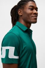Heath Polo Rain Forest Men J.Lindeberg Clothing 66XF291 - Image 3