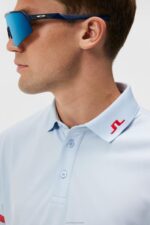 Heath Polo Skyway Men J.Lindeberg Clothing 66XF125 - Image 5