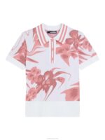 Hedda Knitted Polo Hibiscus Pink Women J.Lindeberg Clothing 66XF1902 - Image 5