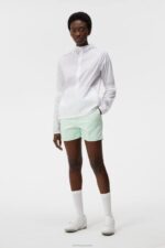 Heike Jacket White Women J.Lindeberg Clothing 66XF1919 - Image 2