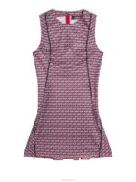 Helena Print Dress Micro Bridge Rose Red Women J.Lindeberg Clothing 66XF1565