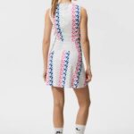 Helena Print Dress Pink Painted Bridge Women J.Lindeberg Clothing 66XF1596