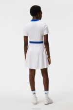 Helga Dress White Women J.Lindeberg Clothing 66XF1600