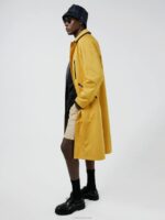 Herbert Reversible Mac Coat Mango Mojito Men J.Lindeberg Clothing 66XF2465 - Image 4