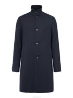Holger 2.0 Melton Coat Navy Men J.Lindeberg Clothing 66XF2415 - Image 4