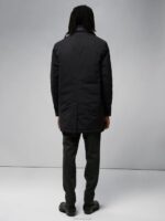 Hollis Tech Padded Coat Black Men J.Lindeberg Clothing 66XF2408