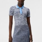 Holly Knitted Dress Estate Blue Women J.Lindeberg Clothing 66XF1555