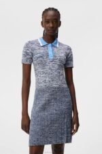 Holly Knitted Dress Estate Blue Women J.Lindeberg Clothing 66XF1555