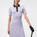 Holly Knitted Dress Sweet Lavender Women J.Lindeberg Clothing 66XF1556