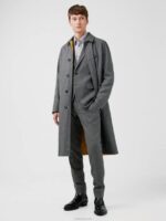 Hopper Active Hopsack Blazer Grey Melange Men J.Lindeberg Clothing 66XF1231 - Image 3