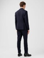 Hopper Active Hopsack Blazer Navy Men J.Lindeberg Clothing 66XF1232 - Image 2