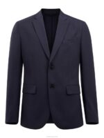 Hopper Active Hopsack Blazer Navy Men J.Lindeberg Clothing 66XF1232 - Image 5