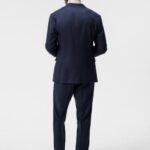 Hopper Flannel Blazer Navy Men J.Lindeberg Clothing 66XF1203