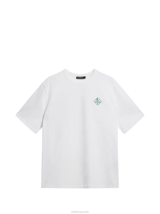 House Of Collin T-shirt White Men J.Lindeberg Clothing 66XF2129 - Image 2