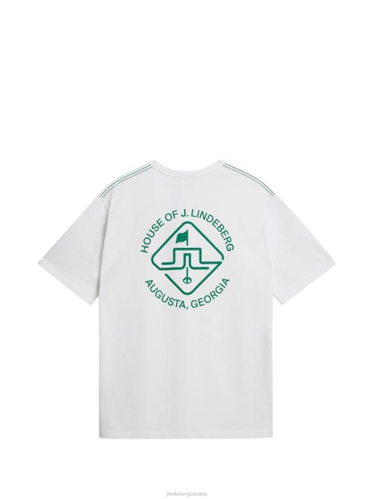 House Of Collin T-shirt White Men J.Lindeberg Clothing 66XF2129 - Image 3