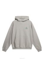 House Of Karson Hoodie Light Grey Melange Men J.Lindeberg Clothing 66XF2268 - Image 4