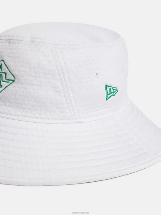 House Of New Era Bucket Hat White Men J.Lindeberg Accessory 66XF2505 - Image 2