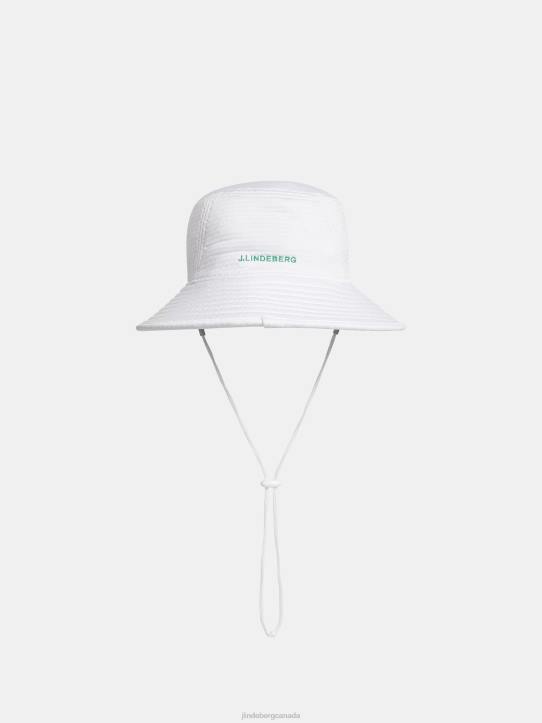 House Of New Era Bucket Hat White Men J.Lindeberg Accessory 66XF2505 - Image 1