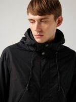 Howard Tech Jacket Black Men J.Lindeberg Clothing 66XF2474 - Image 4