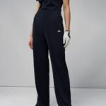 Iman Pant Navy Women J.Lindeberg Clothing 66XF2770