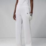 Iman Pant White Women J.Lindeberg Clothing 66XF2769