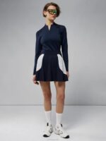 Imani Skirt Navy Women J.Lindeberg Clothing 66XF2693 - Image 2