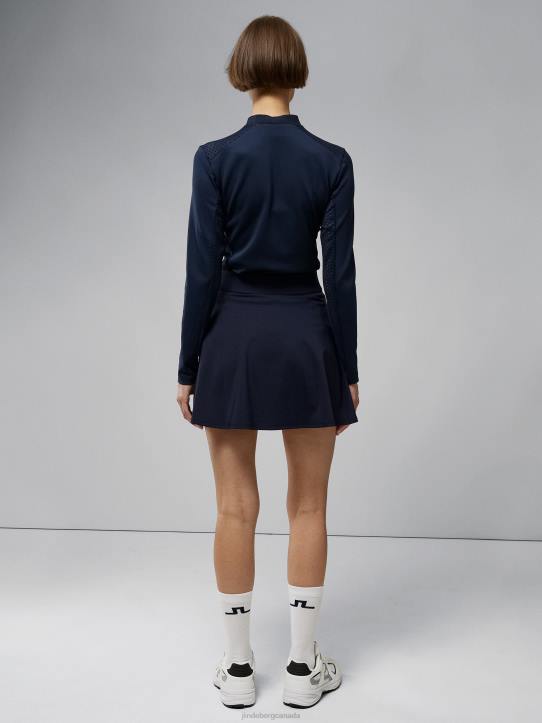 imani_skirt_navy_women_j_lindeberg_clothing_66xf2693.jpg Imani Skirt Navy Women J.Lindeberg Clothing 66XF2693 - Image 1