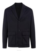 Jack Jersey Structure Blazer Black Men J.Lindeberg Clothing 66XF2548 - Image 4