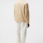 Jack Light Cotton Blazer Safari Beige Men J.Lindeberg Clothing 66XF1211