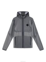 Jacquard Hood Navy Men J.Lindeberg Clothing 66XF634 - Image 4