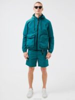 Jamis Crinkle Packable Jacket Deep Lake Men J.Lindeberg Clothing 66XF2454 - Image 2
