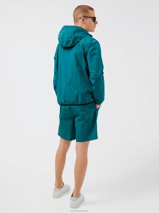 Jamis Crinkle Packable Jacket Deep Lake Men J.Lindeberg Clothing 66XF2454 - Image 1