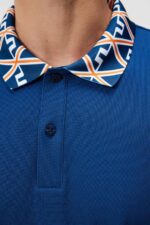 Jan Polo Estate Blue Men J.Lindeberg Clothing 66XF44 - Image 4