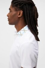 Jan Polo White Men J.Lindeberg Clothing 66XF43 - Image 3