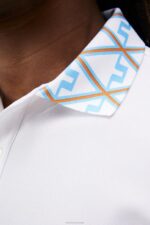 Jan Polo White Men J.Lindeberg Clothing 66XF43 - Image 4