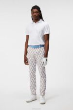 Jan Polo White Men J.Lindeberg Clothing 66XF43 - Image 5