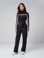 Janice Mid Layer Black Women J.Lindeberg Clothing 66XF1909 - Image 3